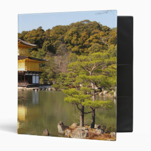 Kinkaku-ji 金閣寺 Temple of the Golden Pavilion 3 Ring Binder