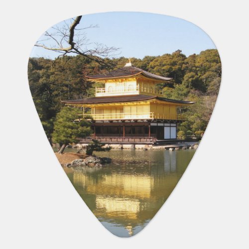 Kinkaku_ji 金閣寺 Temple of the Golden Pavilion Guitar Pick