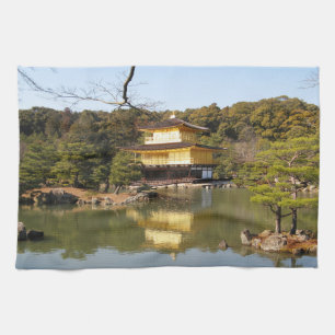 Kinkaku-ji 金閣寺 Temple of the Golden Pavilion Kitchen Towel
