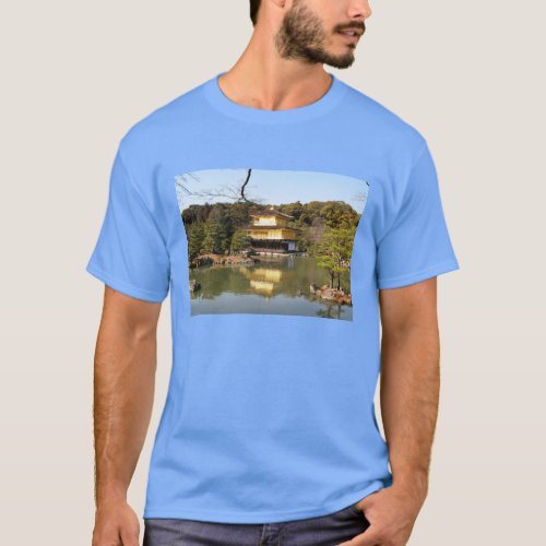 Kinkaku_ji 金閣寺 Temple of the Golden Pavilion T_Shirt