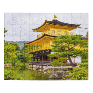 Kinkaku-ji, golden pavilion, Kyoto Jigsaw Puzzle