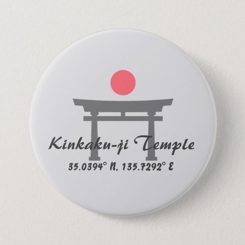 Kinkaku_ji Temple Latitude  Longitude  Button