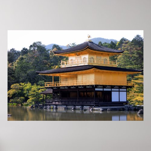 KINKAKU_JI TEMPLE of KYOTO JAPAN Poster