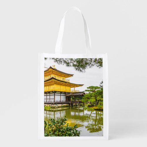 Kinkaku_ji the golden pavilion Kyoto Grocery Bag