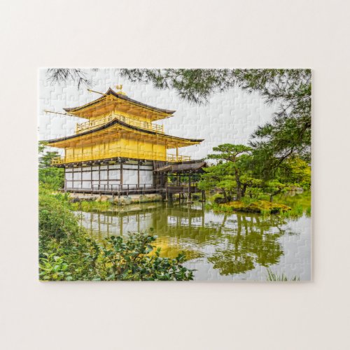 Kinkaku_ji the golden pavilion Kyoto Jigsaw Puzzle