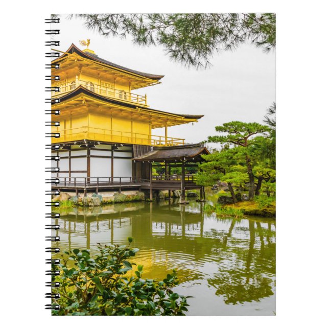 Kinkaku-ji, the golden pavilion, Kyoto Notebook (Front)