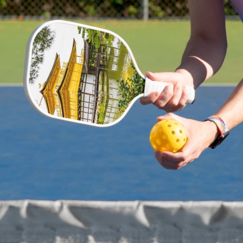 Kinkaku_ji the golden pavilion Kyoto Pickleball Paddle