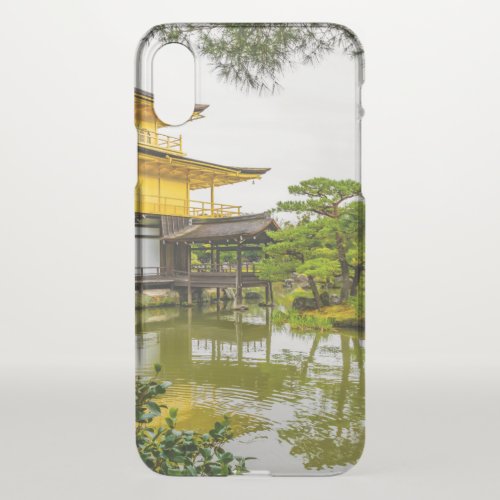 Kinkaku_ji the golden pavilion Kyoto iPhone X Case