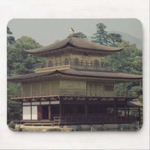 Kinkaku temple dedicated to the memory mouse pad