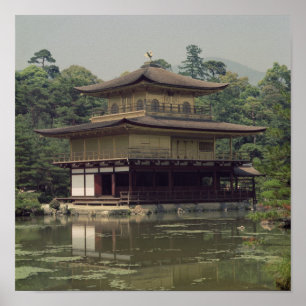 Kinkaku temple dedicated to the memory poster
