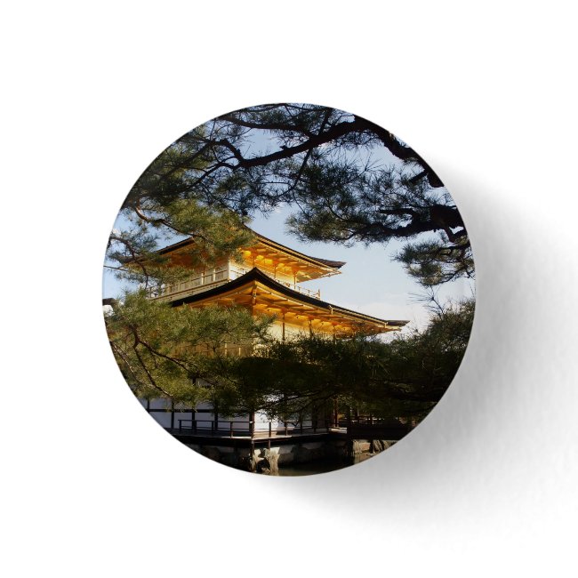 Kinkakuji (The Golden Pavilion) Button