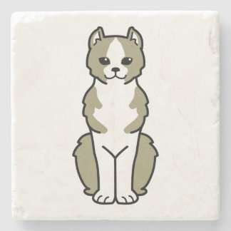 Kinkalow Cat Cartoon Stone Coaster