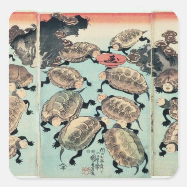 Kinki-Myo-Myo Square Sticker (Front)