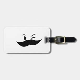 Kinky Mustache Luggage Tag