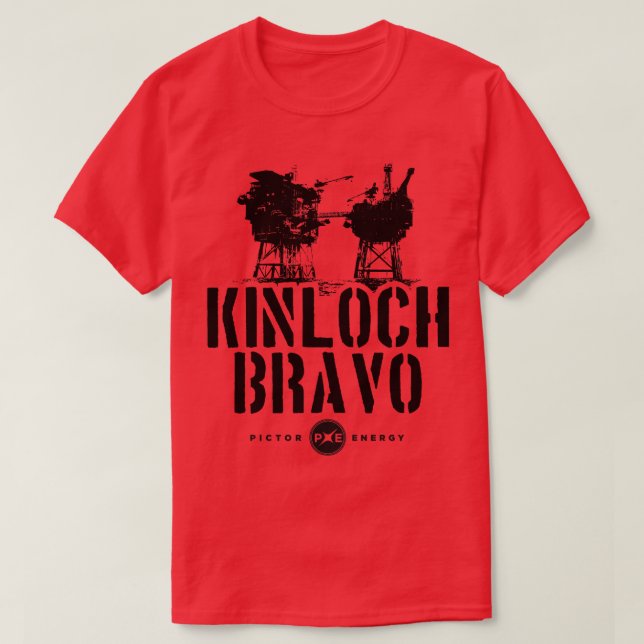 Kinloch Bravo T-Shirt (Design Front)