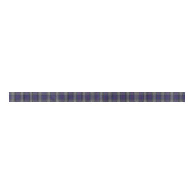 Kinnaird Clan Tartan Plaid Ribbon (Front)