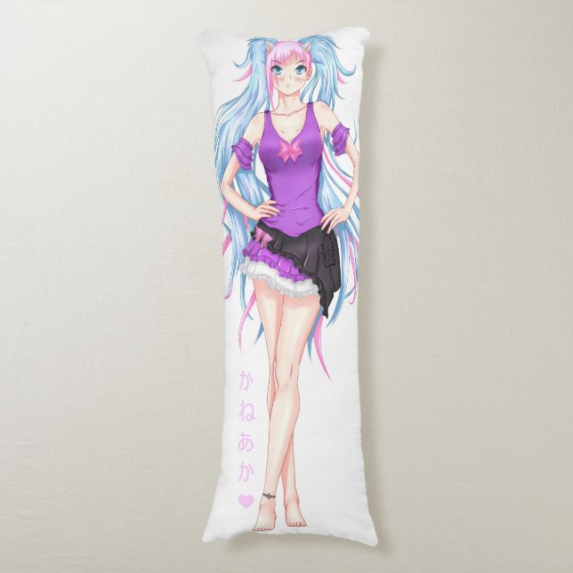 Kinore Kaneaka Character Body Pillow (Front Vertical)