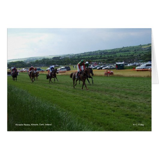 Kinsale Races card (Front Horizontal)