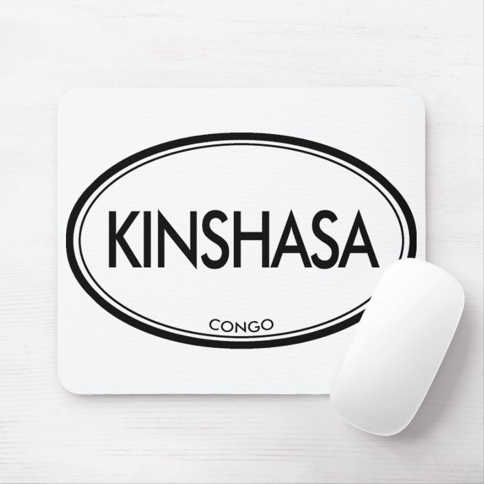 Kinshasa, Congo Mouse Pad