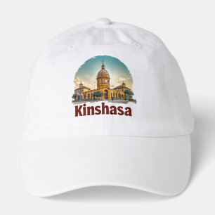Kinshasa DR Congo Travel Keepsake For World Travel Hat