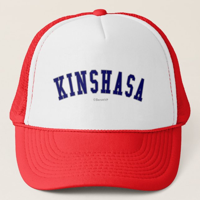 Kinshasa Trucker Hat (Front)