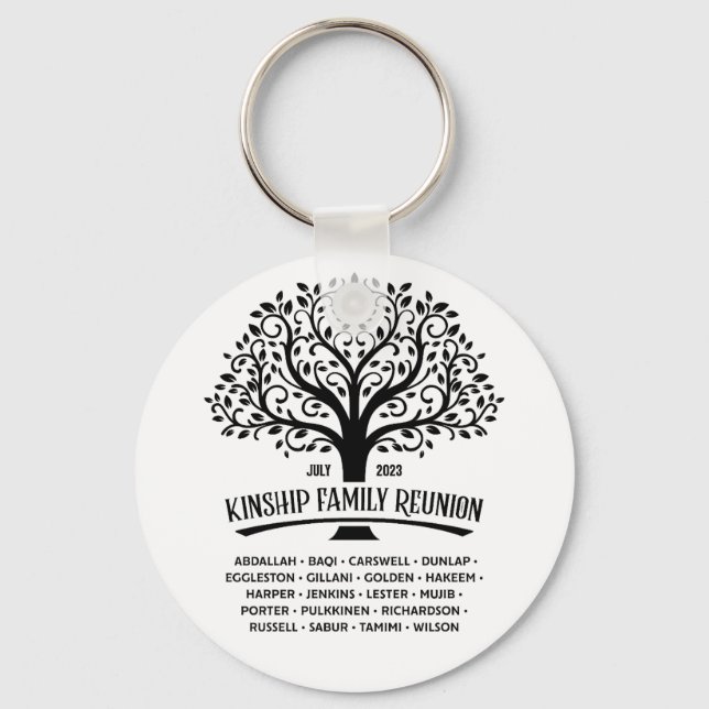 Kinship Family Reunion Keychain (Front)