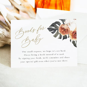 KINSLEY Boho Terracotta Books For Baby Card