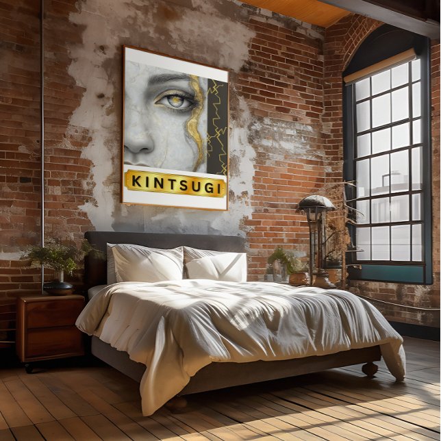 KINTSUGI Acrylic Wall Art (Browse the KINTSUGI wall decor ideas for your home or as gifts reminding you that you are resilent)