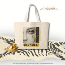 KINTSUGI Jumbo Tote by Poet Adiela Akoo