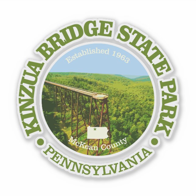 Kinzua Bridge SP Sticker (Front)
