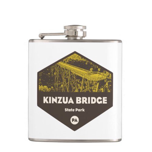 Kinzua Bridge State Park Pennsylvania Flask