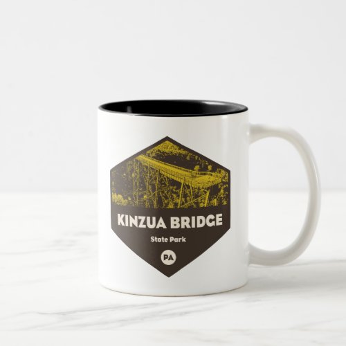 Kinzua Bridge State Park Pennsylvania Two_Tone Coffee Mug