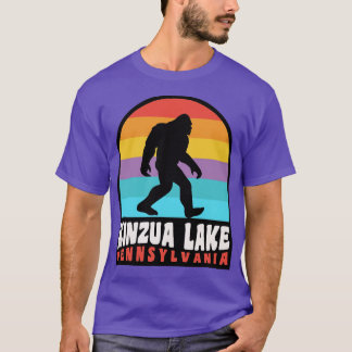 Kinzua Lake Pennsylvania Retro Sunset T-Shirt
