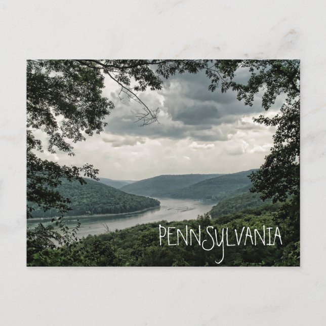 Kinzua Reservoir in PENNSYLVANIA Postcard (Front)