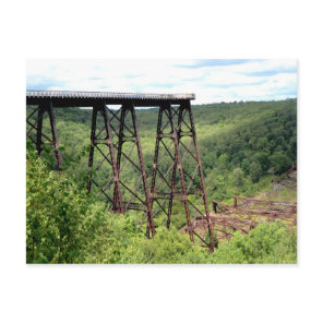Kinzua Skywalk Bridge Postcard