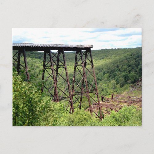 Kinzua Skywalk Bridge Postcard