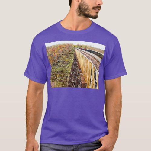 Kinzua Trestle 3 Skywalk amp Debris T_Shirt