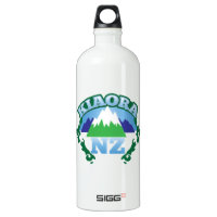 KIORA Kiwi New Zealand hello Water Bottle