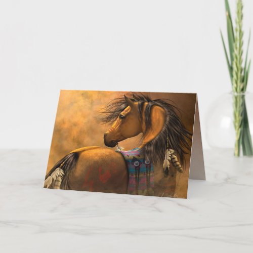 Kiowa Gold Deluxe Designer A7 Notecard