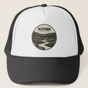 Kiowa National Grasslands Stream Trucker Hat