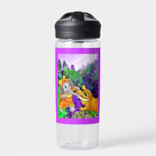 Kiplings Elephant Child  Water Bottle