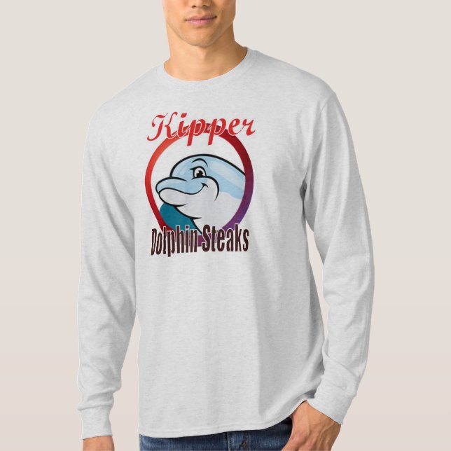 Kipper Dolphin Steaks T-Shirt (Front)