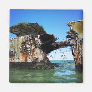 kiptopeke concrete ships magnet