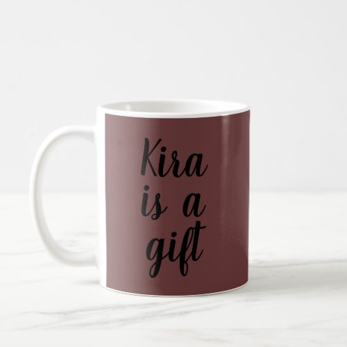 Kira is a gift from Orphan Black Coffee Mug