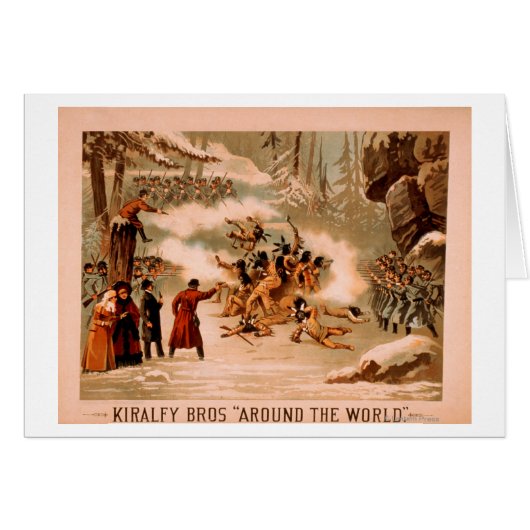 Kiralfy "Around the World" Indian Massacre (Front Horizontal)