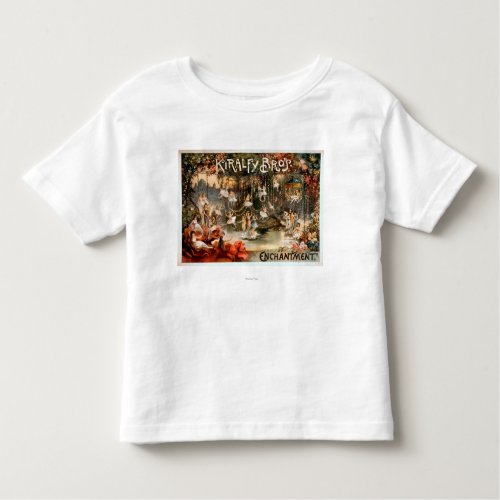 Kiralfy Brothers Enchantment Theatrical Poster Toddler T_shirt