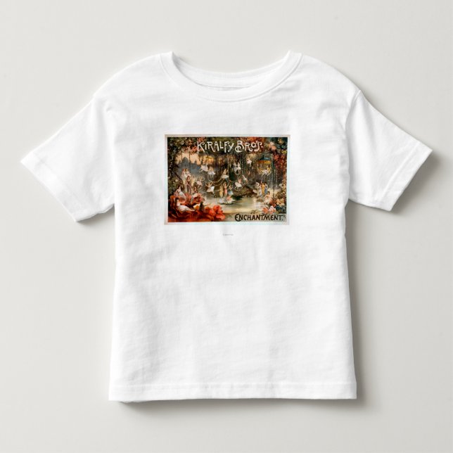 Kiralfy Brothers Enchantment Theatrical Poster Toddler T-shirt (Front)