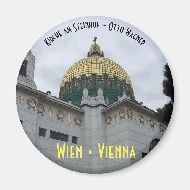 Kirche am Steinhof Magnet (Front)