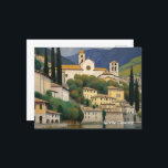 Kirche Cassone Gustav Klimt Painting Serene  Postcard<br><div class="desc">Experience the tranquility of Kirche Cassone,  a mesmerizing landscape painting by Gustav Klimt.
 This captivating artwork showcases the serene beauty of nature,  with vibrant colors and intricate details. 
Transform your space into a peaceful oasis with this stunning piece.</div>