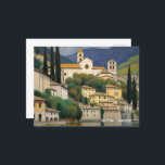 Kirche Cassone Gustav Klimt Painting Serene  Postcard<br><div class="desc">Experience the tranquility of Kirche Cassone,  a mesmerizing landscape painting by Gustav Klimt.
 This captivating artwork showcases the serene beauty of nature,  with vibrant colors and intricate details. 
Transform your space into a peaceful oasis with this stunning piece.</div>